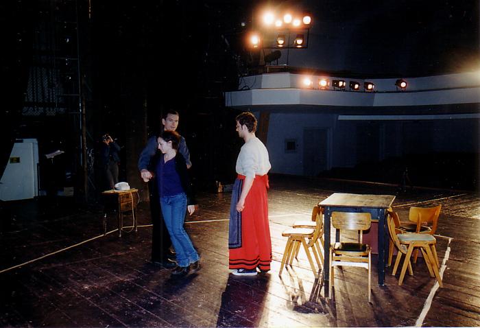 Orphan Muses rehearsals in Romania, 2003